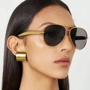 Retro Frog-Shape Sunglasses  Lightweight Polarized UV-Protection Shades with Double-Bridge Metal Legs, Adjustable Rounded Cat-Eye Frame for Men & Women, Perfect for Travel, Beach & Summer Outdoors