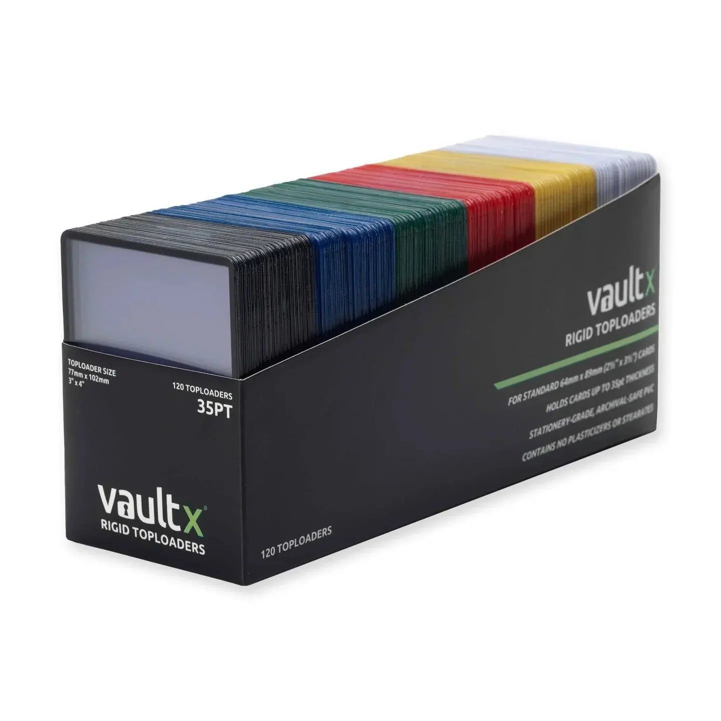 Vault X: 35PT 120CT Colors [Toploaders]
