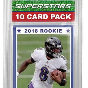 3Bros - 10-Card Baltimore Ravens NFL Superstar Mix Packs