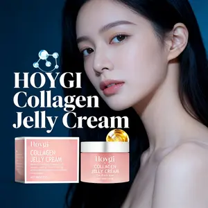 HOYGI Collagen Jelly Cream - Hydrolyzed Elastin Deep Hydrating Firming Anti-Wrinkle Lightweight Jelly Cream Firming Deep Hydration