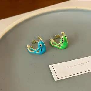 Funny Lucky Leap Frog Ring - Symbol of Energy and Good Fortune for Couples or Friendship