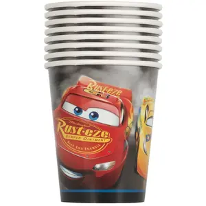 Cars 9oz Paper Cups, 8ct