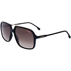 Carrera Unisex 59mm Black Brown Sunglasses CARRERA229-S-R60-59