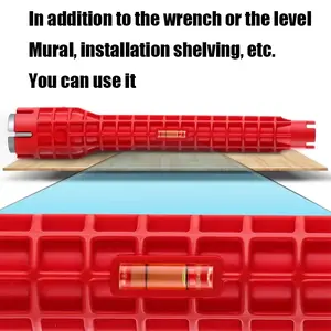 14-in-1 multifunctional faucet wrench! A handy tool for repairing tight spaces under the sink and beside the toilet—handles everything in the kitchen and bathroom.