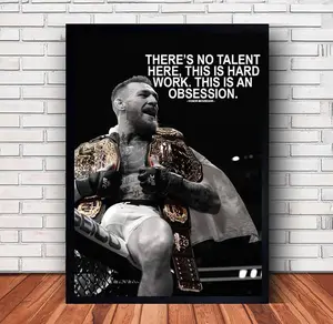 Conor Mcgregor Boxing Poster Unframed  Wall Art Family Bedroom Décor 3