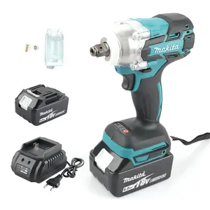 Makita tools charging wrench DTW285 18V brushless high torque impact wrench lithium electric gun wrench rotary electri tools