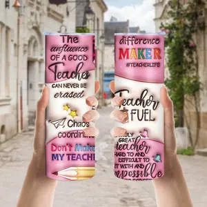 Teachers Day Gifts For Her, Him, Appreciation, Thank You Gifts From Students, Teacher Graduation Gifts, Christmas, Valentines Day, Birthday Gifts For Teacher, 20oz Stainless Steel Tumbler