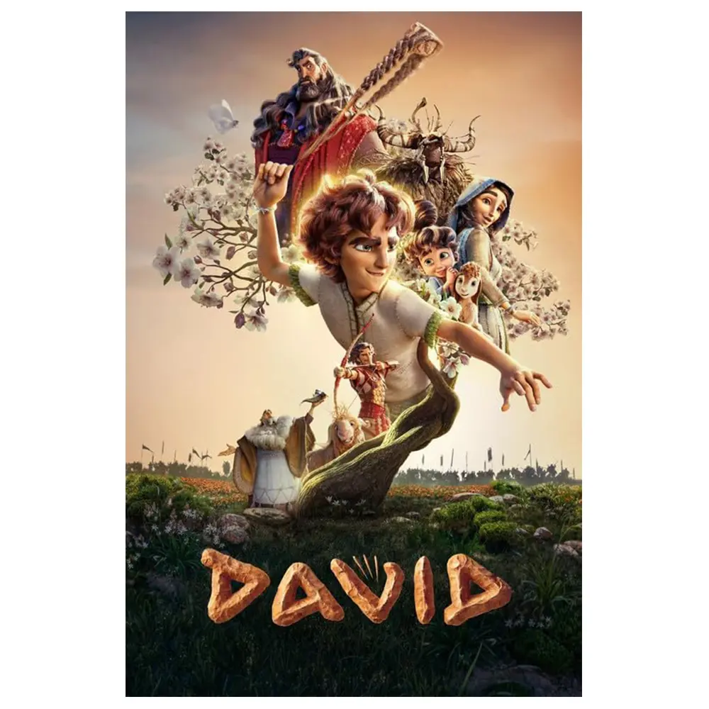 David Movie Poster Unframed Cinematic Aesthetic Decor for Bedroom, Living Room & Home Wall Art Print Decoration