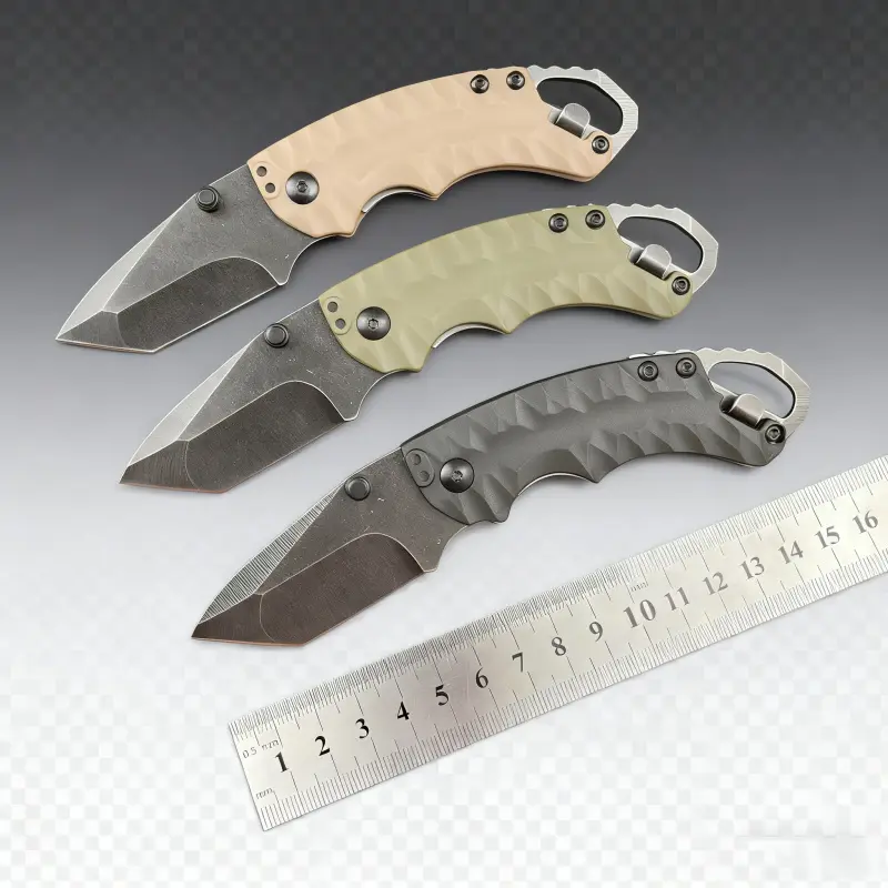 Compact Portable Folding Utility Knife, Hiking Camping Utility Cutlery for Outdoor, Home Use