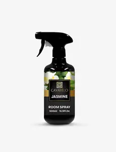 Cavayelo Jasmine Room Spray 500mL 16.9 Fl Oz Premium Air Freshener for Home & Office Long Lasting Jasmine Scent