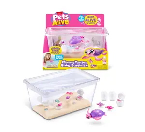 Pets Alive Mama and Baby Turtle Beach Surprise dress Toy