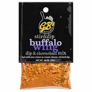 Buffalo Wing Dip & Cheeseball Mix | .88 oz | GB's Kitchen