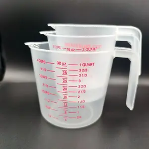 3pcs Nesting Measurin for Kitchen & Baking, Measuring Cup with Graduations, Kitchen Utensil Cup, Measuring C