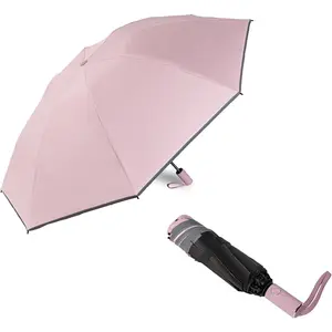 Inverted UV Umbrella for Rain and Sun Medium Size UPF 50+ Rverse Compact Umbrella Auto Open Close