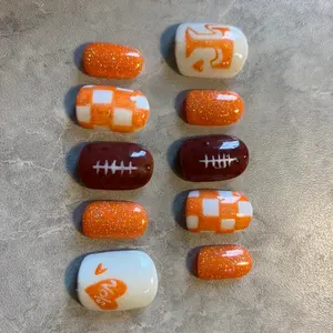 Football Fan Custom Press On Nails