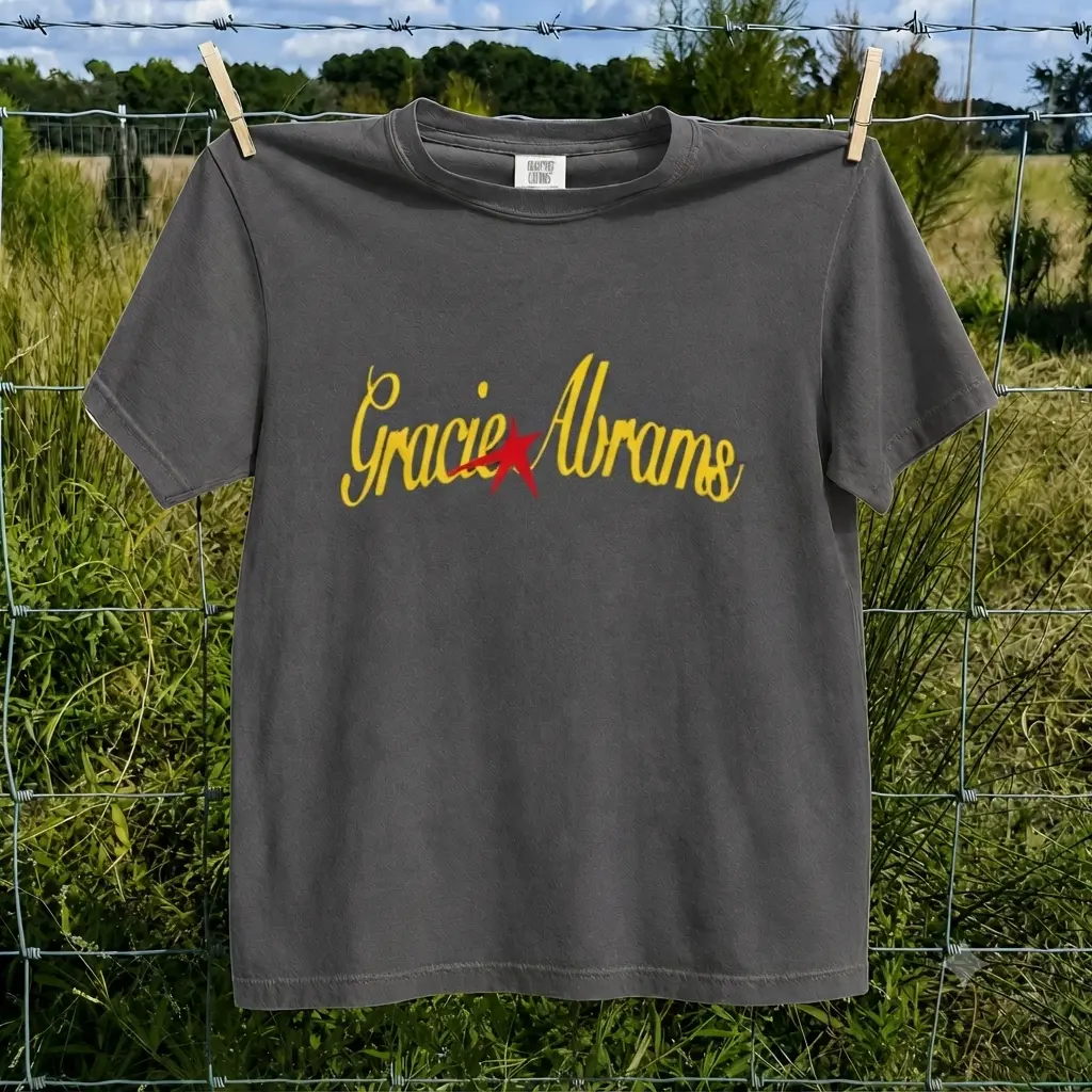 Gracie Comfort Colors 1717 Shirt -  Screen Printed on Comfort Colors Shirt - Unisex Heavy Cotton Tee - Gift for Fans - Gift Ideas