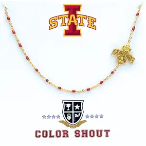 N201 - IST - The Iowa State Side Necklace