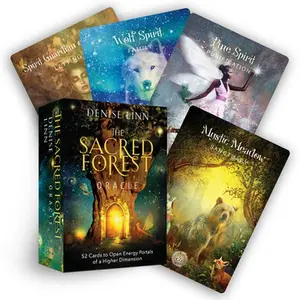 The Sacred Forest Oracle: 52 Cards to Open Energy Portals of a Higher Dimension -- Denise Linn - Other