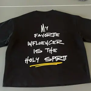 Holy Spirit Black Boxy Tee Women's Shirt Tshirt - Top Quality Womenswear for Everyday Wear