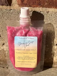 Strawberry Sugar Cloud - Squeeze Wax Melts - 3.7 oz (105 g)
