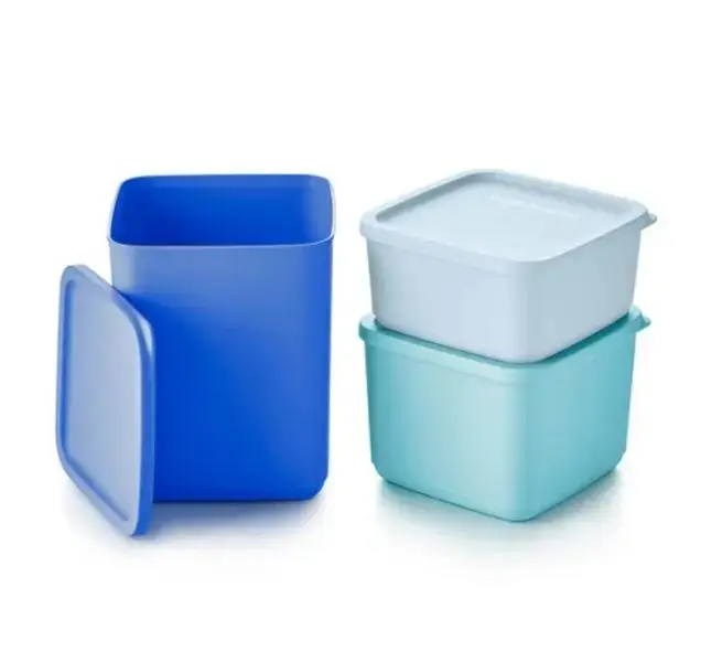 Tupperware Basic Bright Storage Containers - 3 sizes for all your needs