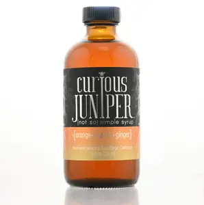 {orange+vanilla+ginger} - 8 oz - {not so} simple syrup Beverage Sweet