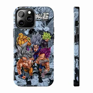 Legendary Dragon Warriors Multicolored Aura Compatible with iPhone 17 16 15 14 13 12 11 8 SE XR X XS Max Pro Plus