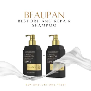 BEAUPAN KEY-1 Professional 3X Concentrated  Hair&Sculp Rejuvenate Shampoo Made in California Conditioner Haircare Cleansing