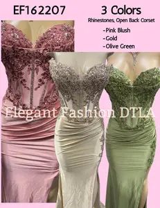 ✨Elegant Fashion✨ EF162207 OPEN BACK W/SLIT