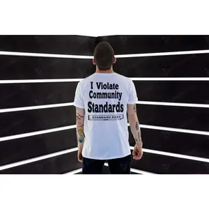 Custom I Violate Community Standards Shirt