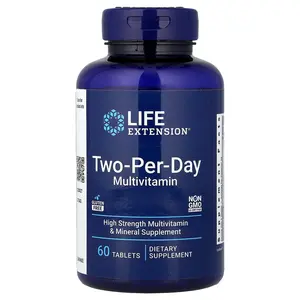 Life Extension Two-Per-Day Multivitamin, 60 Tablets