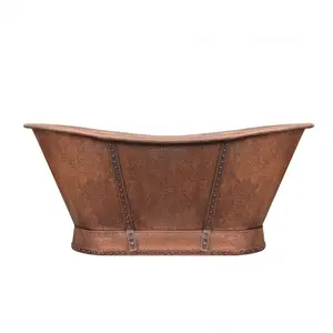 Akicon Custom Copper Classic Freestanding Bathtub