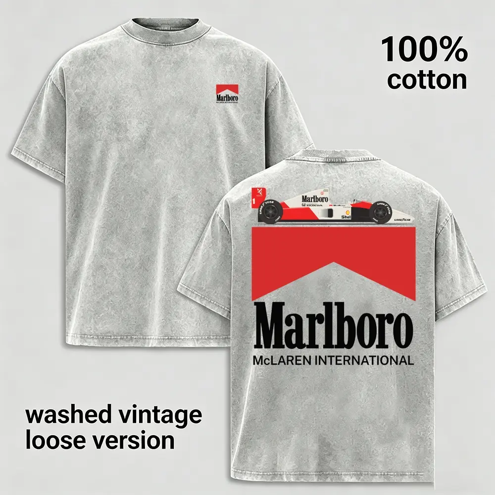 Vintage Motorsport Graphic T-Shirt for Men, Washed 100% Cotton Oversized Tee, Retro Open Wheel Racing Car Print Shirt, Speed Culture Streetwear, Classic Race Team Inspired Graphic Tee, Loose Fit Crewneck Casual Unisex Gift