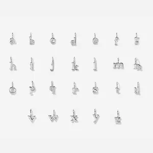 Initial Sterling Silver Charm