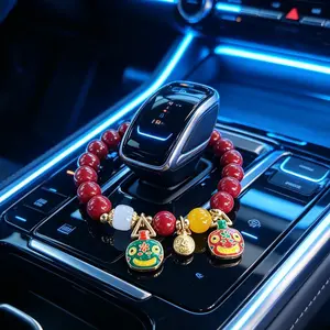 Universal Stylish Gear Shift Beads, Car Interior Hanging Decor, Car Hanging Ornament, Accessory for Vehicle Aesthetics, Easy Installation, Durable Design