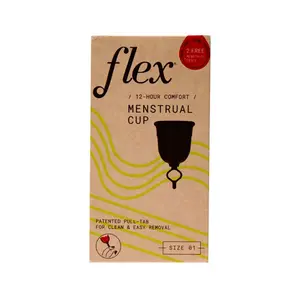 Flex Beginner Slim Fit Menstrual Cup + Menstrual Discs - 3ct Flex Beginner Slim Fit Menstrual Cup + Menstrual Discs - 3ct