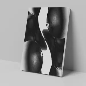 Perspective | Blaque'd Out Collection Wall Art Print - High-Res Digital & Print Fine Art Bodyscape for Contemporary Decor