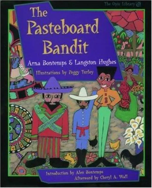 Used Children's Book - The Pasteboard Bandit (The Opie Library of Children's Literature) by Arna Bontemps, Hard Cover, English, 96 Pages, Langston Hughes Themed, Cultural Exchange Focused, Story of Friendship, Kenny Strange Book