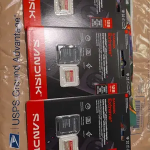 SANDISK 128GB Extreme microSD UHS-I Card - Up to 245MB/s Read Speed and 120MB/s Write Speed, 5.3K Video, 4K UHD Video, high-Performance for Action cams, Drones, Android Devices - SDSQXH9-128G-GZ6MA