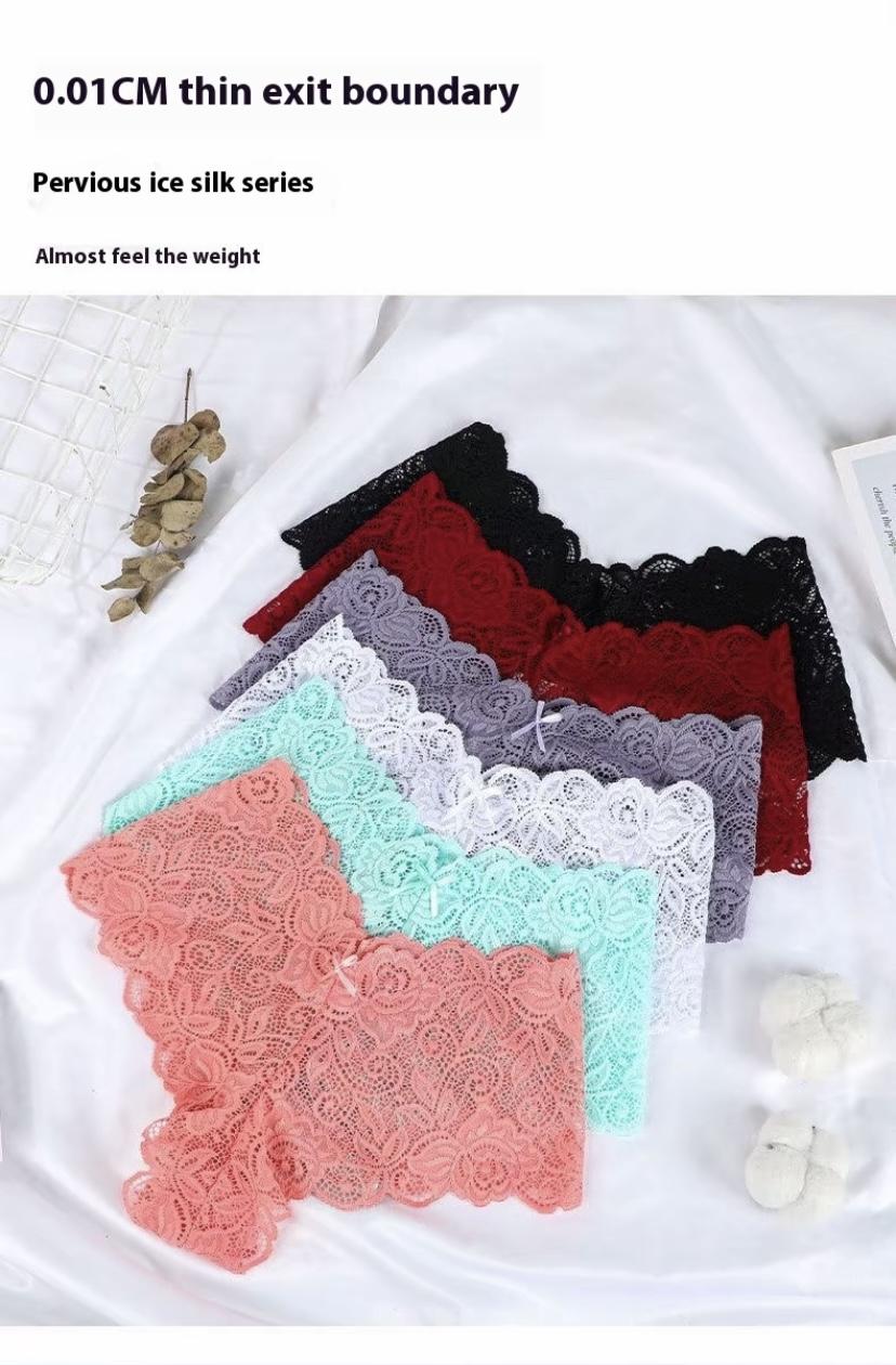 Women's 12pcs Solid Color Seamless Thong, Soft Comfy Breathable Drop Waist Panty for Daily Wear, Underwear for All Seasons floral design lingerie collection lace sexy lingerie set bikini