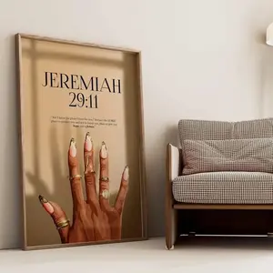 Fine Babe Jeremiah 29:11 Poster, Home's Decor, Living's Room - Vintage Decor for Home