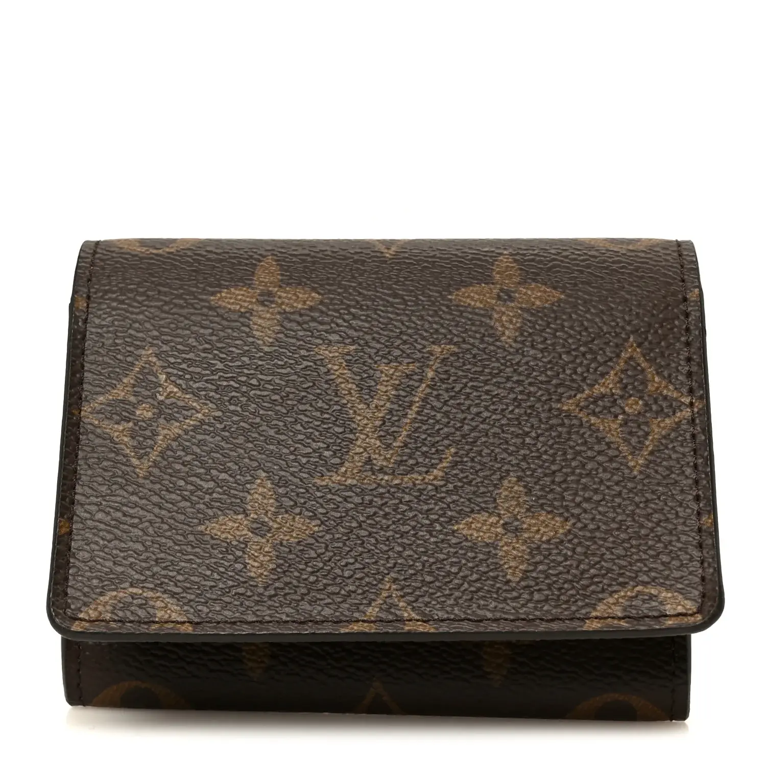 Pre-owned Louis Vuitton Monogram Canvas Small Leather Goods Monogram Business Card Holder