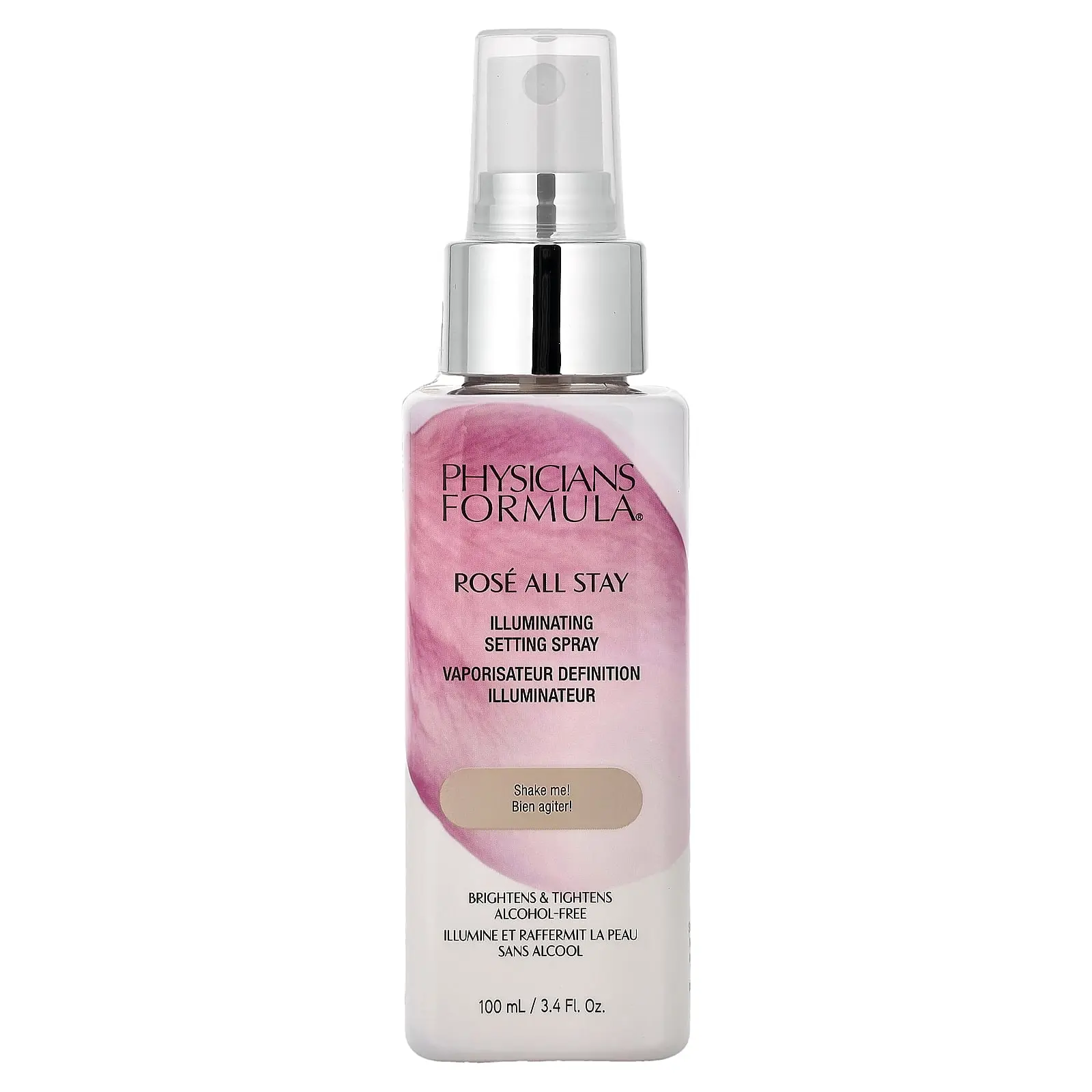 Physicians Formula Rosé All Stay, Illuminating Setting Spray, Alcohol-Free, 3.4 fl oz (100 ml)
