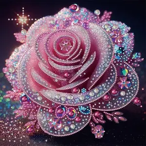5D Diamond Painting Kit for Beginners & Adults, Irregular Shape Rhinestone Art Craft, Home Wall Decor, Relaxing Handmade Creative Hobby, Diamond Art Tools