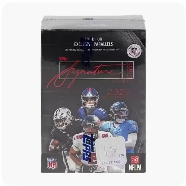 2025 Topps Signature Class Football Factory - Sealed Value Packs.  7 cards per pack.