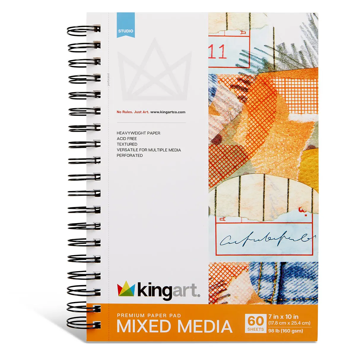 Mixed Media Sketchbook - 7” x 10” - 60 Sheets