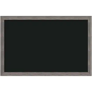 U Brands  23 in. W x 35 in. H . Decor Rustic Framed Magnetic Chalkboard
