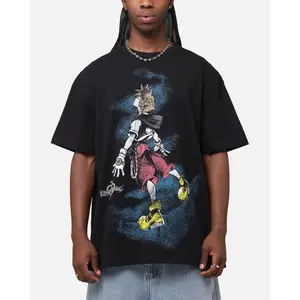 73Studio Disney Kingdom Hearts Sora Heavyweight T-Shirt Black