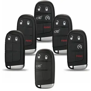 Suitable for New Dodge Journey, Jeep Grand Cherokee, Chrysler Smart Card Remote Key Shell