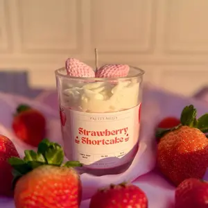 Strawberry Shortcake Candle